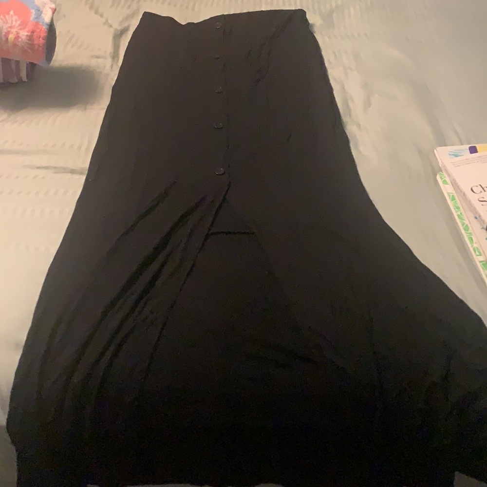 Brand new never work black ASOS maxi skirt